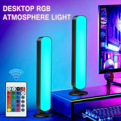 Smart RGB LED Lichtleisten Musik Sync LED TV Hintergrundbeleuchtung Atmosphäre für Gaming PC Zimmer Schlafzimmer Nachtlicht Dekoration Desktop Lampe