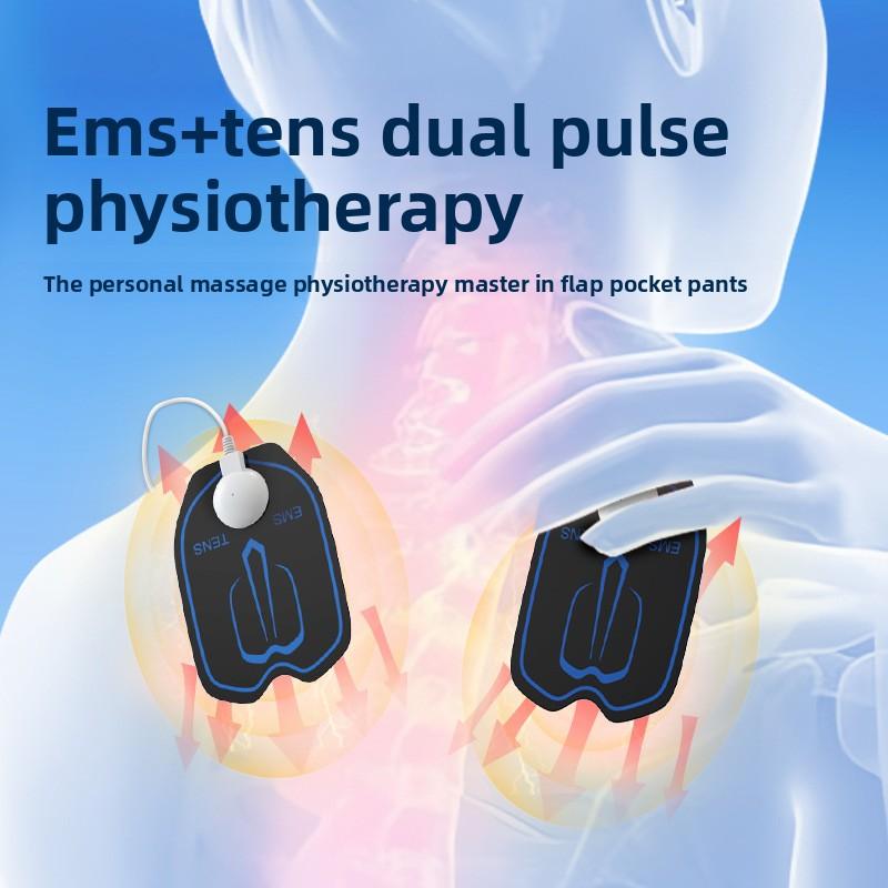Massage Sticker Electrotherapy Device Meridian Whole Body Cervical Spine Lumbar Pulse Physiotherapy Needle Massager Moxibustion Soothing