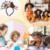 Halloween Headpiece Hair Decor With Light For Kids Festive Hairband Decor For Women Girls Kids Home Party Cosplay School Outdoor