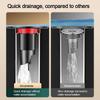 Metal Floor Drain Core Anti Odor Easy Install Basin Drain Filter Odor Control Insect Proof Removable Seal Stopper
