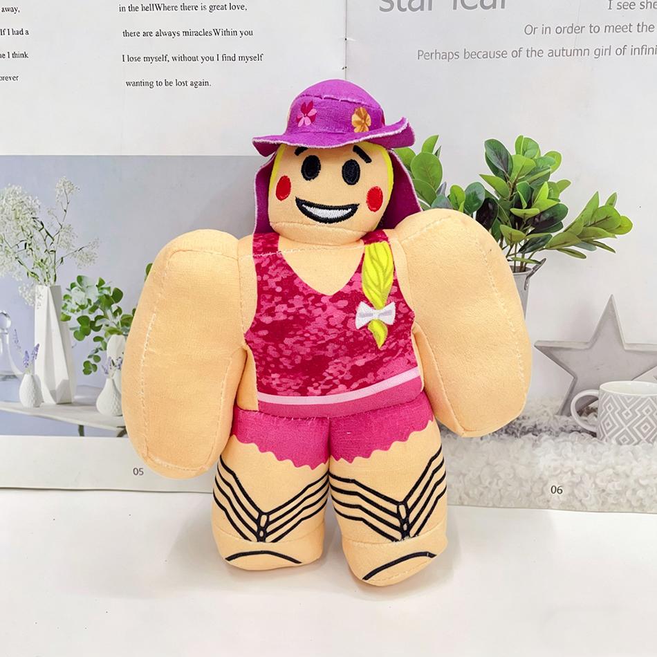Roblox Plüschtiere 24cm 8 Stile Noob Experiment Weiche Kuschelpuppe Für Kinder Jungen Mädchen Geburtstagsgeschenk Partygeschenk Fan-Sammlung