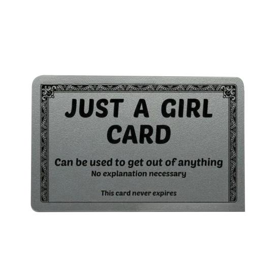 Leave Card Humorous Empathy Cards Wallet-Size Durable PVC Communication Cards for Calm Conversations