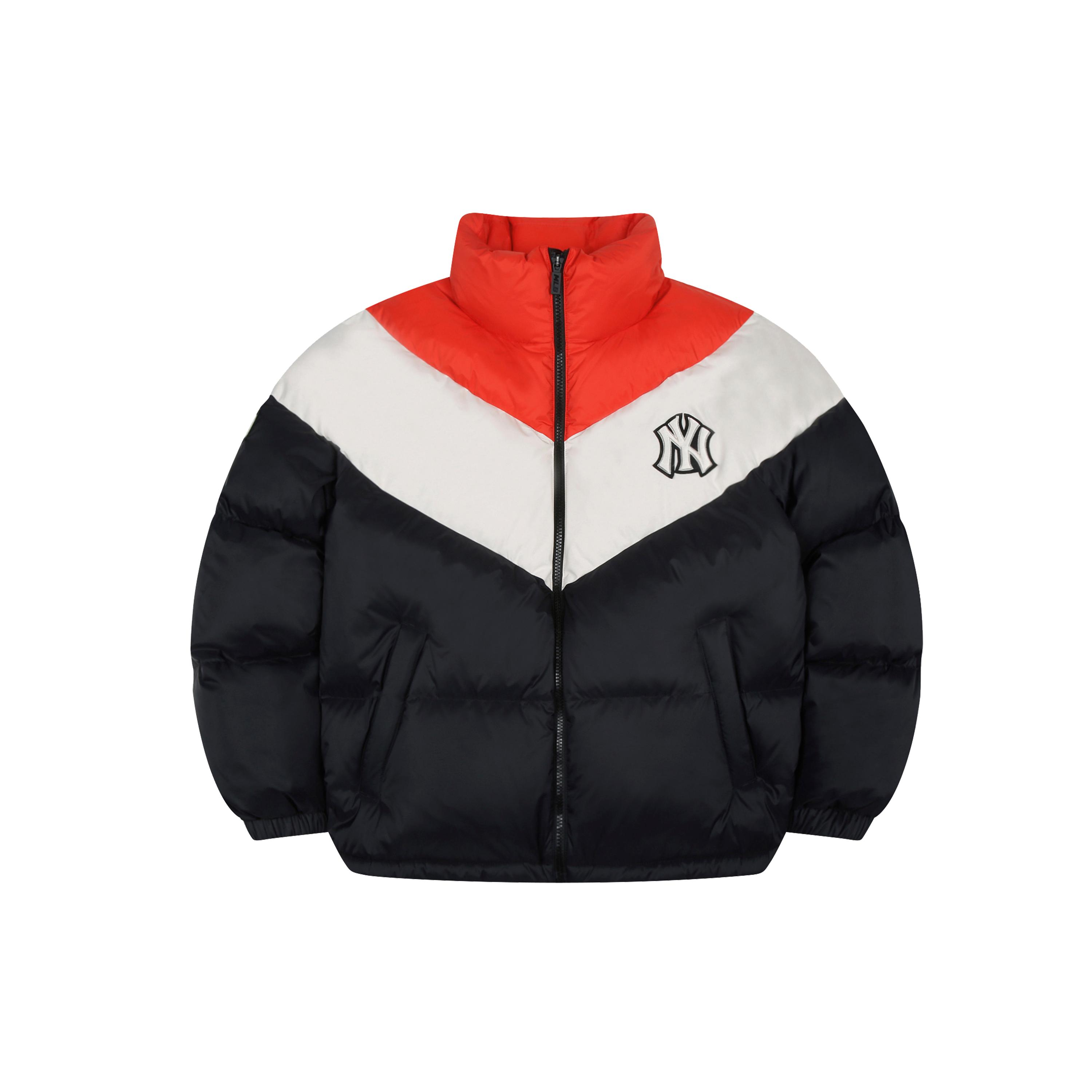 

New MLB Down Jackets Unisex Black 31DJN3061-50L XS