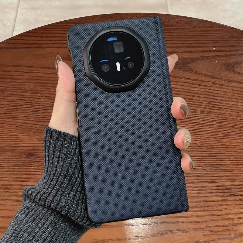 Applicable to Honor magic v6 mobile phone case all-inclusive center shaft new folding screen v5 shell fashionable premium v3 leather case