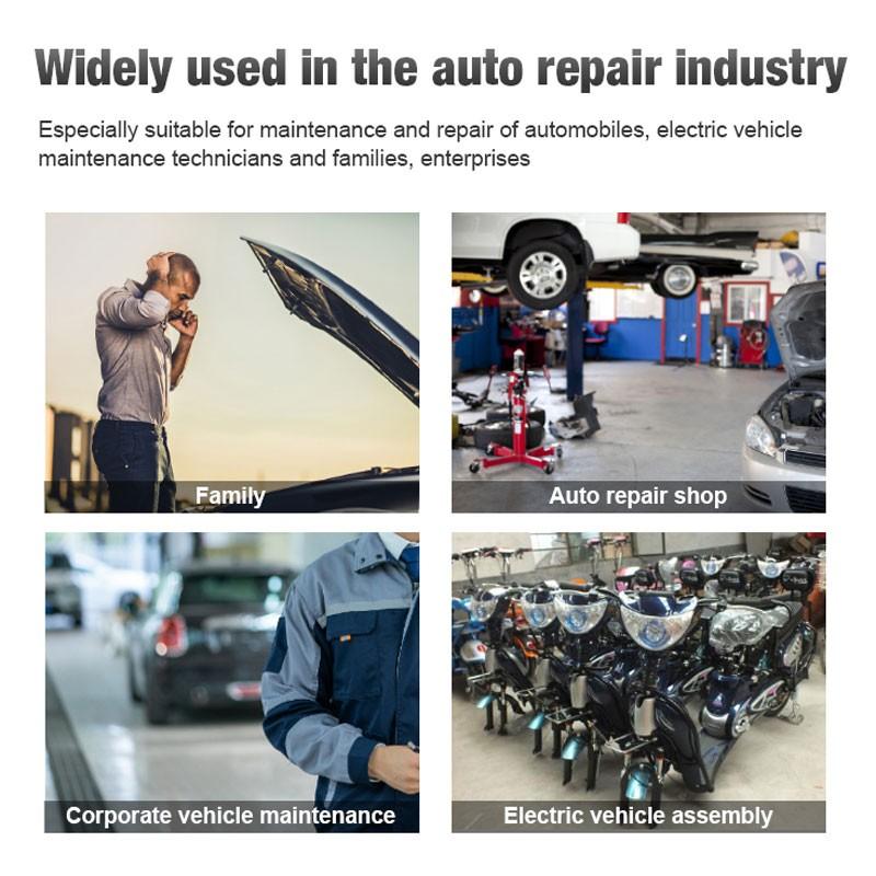 Tester 12V autobaterie Digitální automobilový diagnostický tester baterií Analyzátor Diagnostika vozidla Skener nabíjení Auto Tool