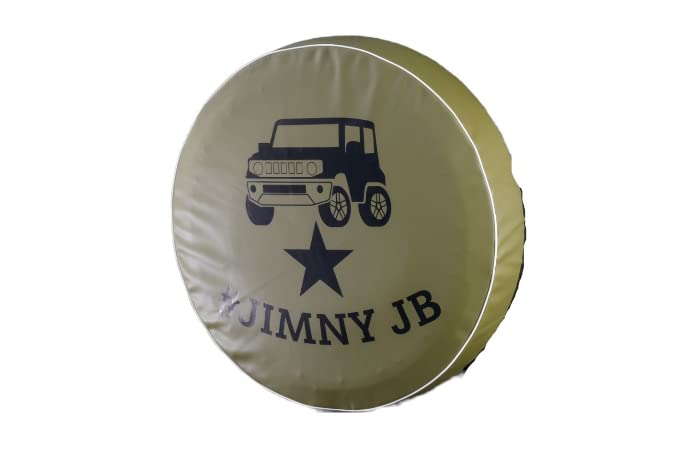 Чехол для запасного колеса Spiegel для Suzuki Jimny JB23W JB64W (Хэштег Jimny, Хаки, Чехол)