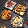 With Sauce Cup French Fries Plate Creative Dessert Display Tray  KTV Restaurant