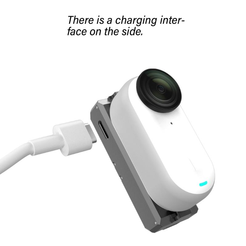 Schnelllade-Magnet-Dockingstation Ladekstation für 360 Go 3 Sportkamera mit/ohne Basisständer