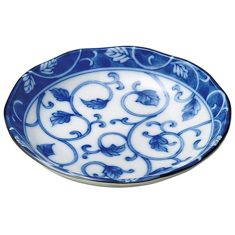 

Yamashita Kogei Small Plate White x Dami Arabesque Deep Plate 14060880 13.4 2.5cm 4.0