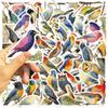 50Pcs/Set Colorful Birds Series 03 Waterproof Stickers DIY Fashion Doodle Decals Stickers