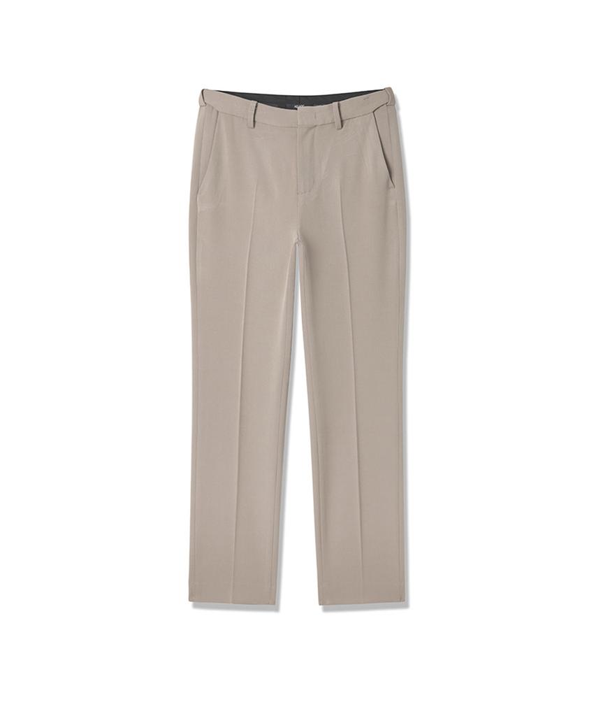 ADHOC Men'S Tr Standard Tapered Pants (Beige) (Hbrlp05)