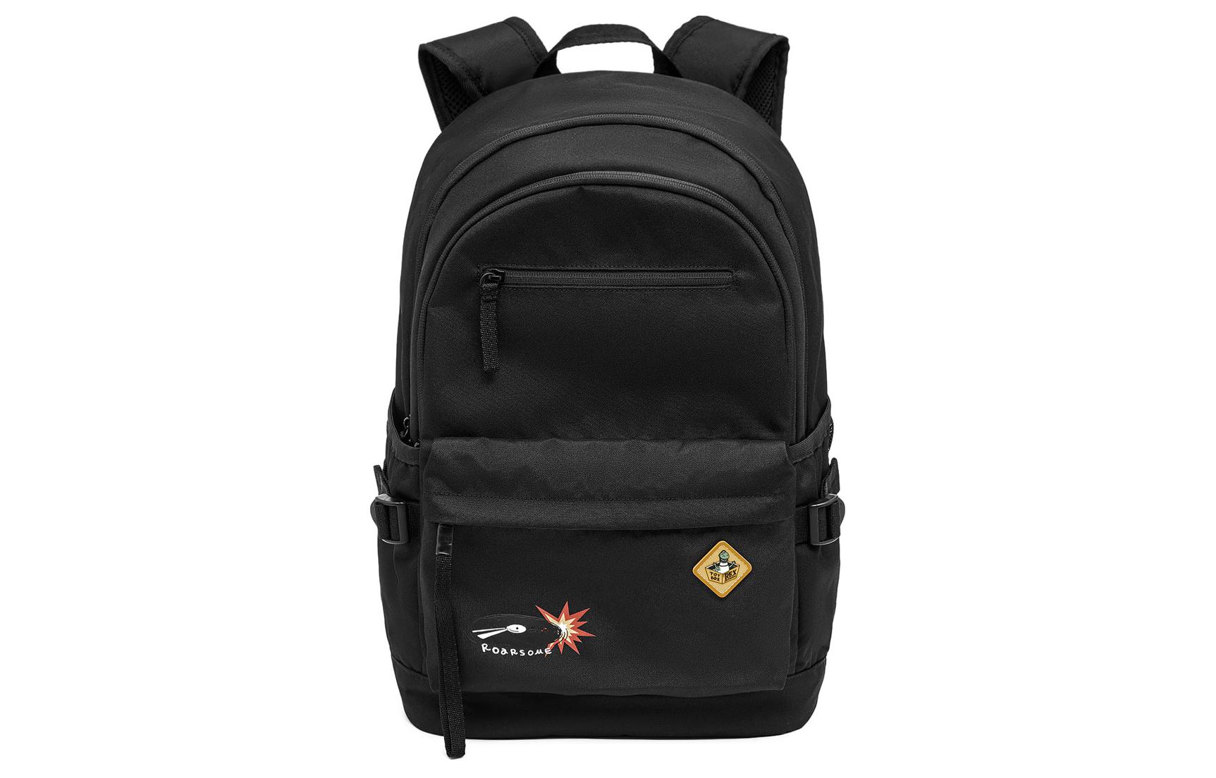 Li Ning X Disney Toy Story, Collaboration Polyester Backpack Regular Unisex Black ABSU029-1