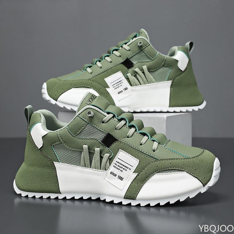 Fashion Fashionable New Large Size Men's Sports Shoes Comfortable Breathable Lace-up Casual Shoes Round Toe Sole Shoes Sneakers