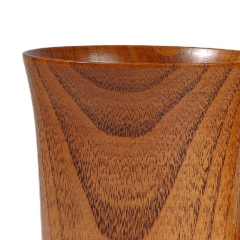 Japanese Style Fashion Natural Jujube Wood Tea Milk Mug 280ml Drinkware Beer Cup