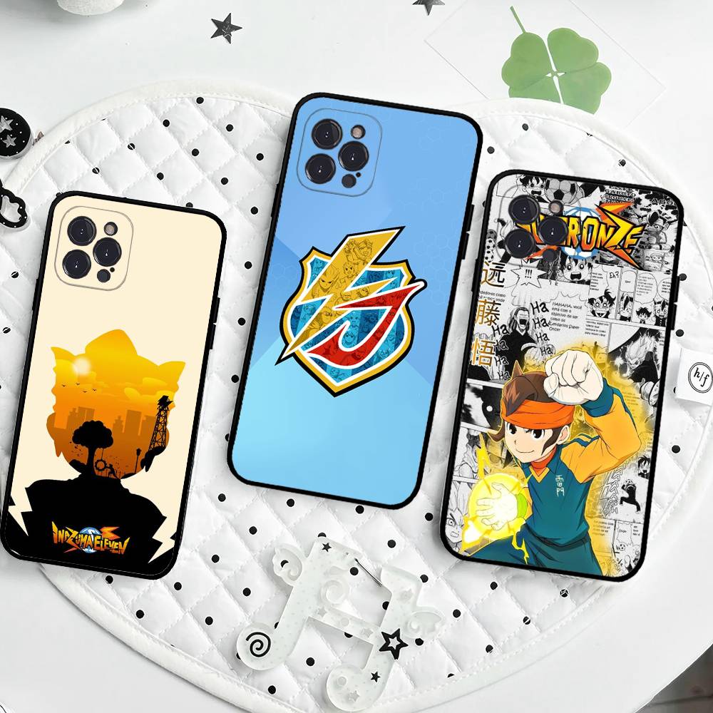 Axel Blaze Firestorm Inazuma Eleven Phone Case For Iphone 16 15 17 13 14 12 11 Pro Max Plus Black Shell Cover Case