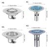 Round Stainless Steels Floor Drain Shower Strainer Cover AntiBlocking Floor Strainer Hair Catcher Bathroom Hardware