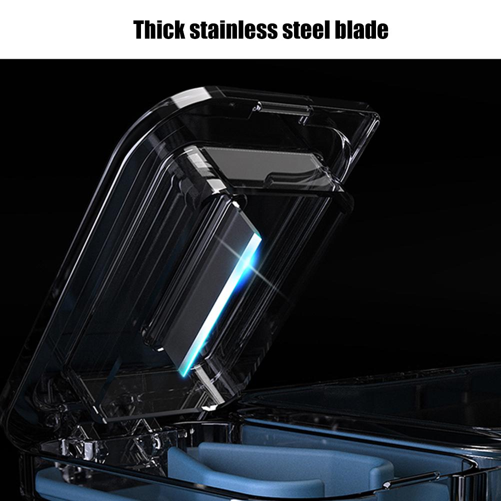 Pill Cutter Splitter for Small or Large Pills Four Grid Pill Organizer for Tablet Vitamin and Big