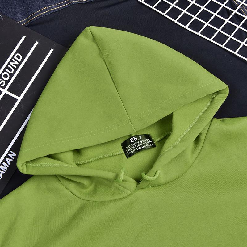 Women's Autumn/Winter Plus Velvet Loose Hooded Sweatshirt 2023