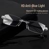 Smart Zoom Frameless Edge Reading Glasses - Anti-Blue Light Computer & Street Style