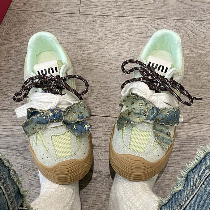 Niche original ugly cute canvas shoes platform new versatile retro breathable board shoes