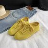 [Fanfna] Leather retro German training shoes women's 2025 summer new mesh breathable casual versatile sports shoes