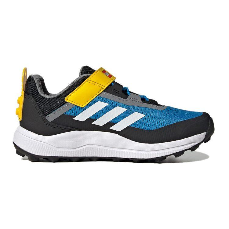adidas Terrex Agravic Flow Trail LEGO Bright Blue Cloud White Grey Three GS IE4976