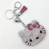 Rhinestone Keychain Kawaii Cartoon Pendant Cute Backpack Charm Birthday Gift Anime Decor