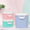 With Scoop Baby Milk Powder Dispenser Large-Capacity Baby Food Storage Box  Outdoor