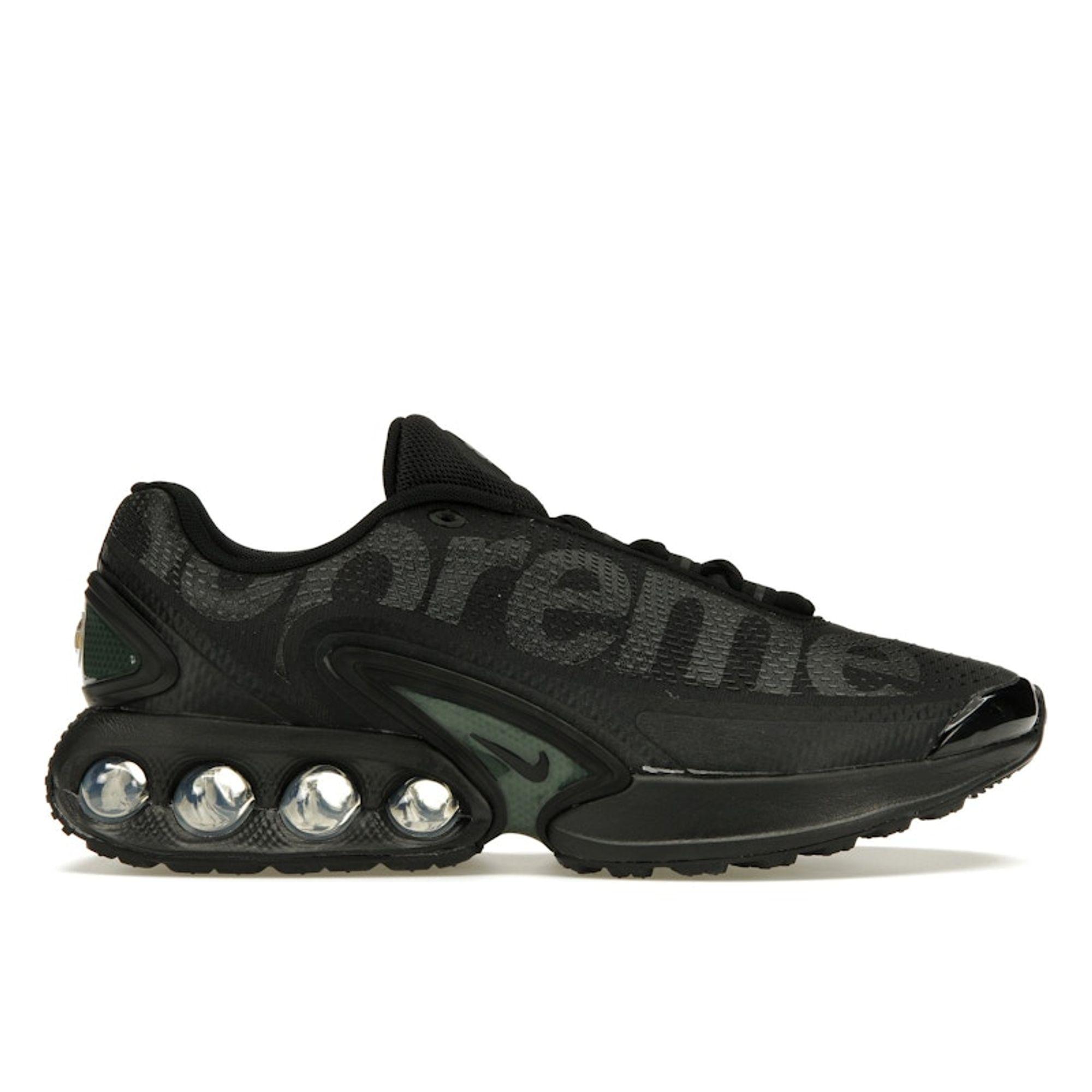 

Черные кроссовки унисекс Nike Supreme x Air Max DN Galactic Jade FZ4044-001