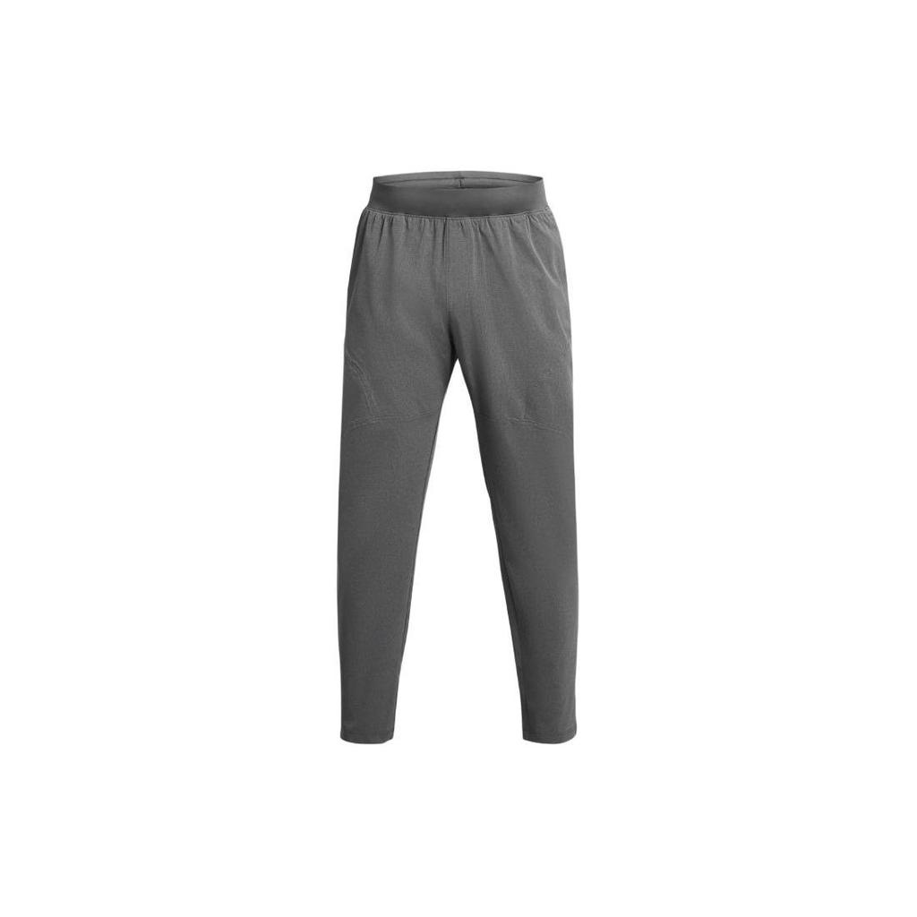 Under Armour Ua Unstoppable Solid Pocket Drawstring Woven Casual Pants Men Pants Rhino-Gray 1383033-025