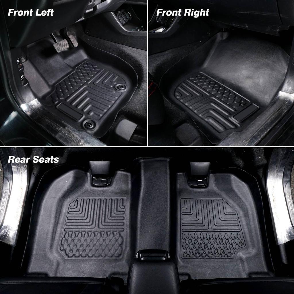 Hyundai Santa Cruz 2022-2024 Eco TPE Waterproof Floor Mats