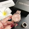 High End Luxury Brand Woman Watch Simple Fashion Stainless Steel Ladies Watch Elegant Dress Women's Wristwatch Clock Gift Reloj