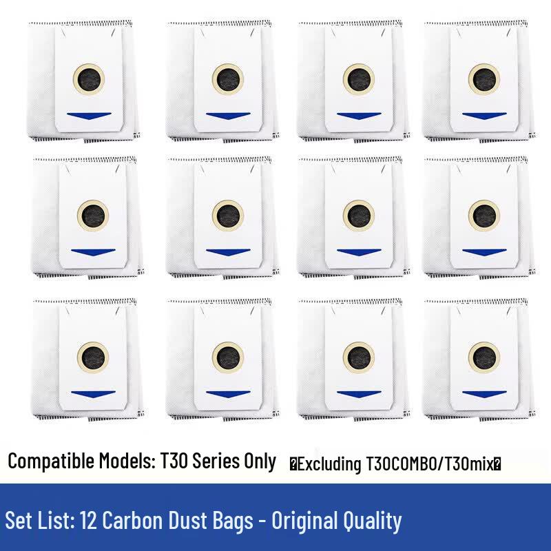 

Aokewen T30 Antibacterial Dust Bags for Ecovacs Robot Vacuum