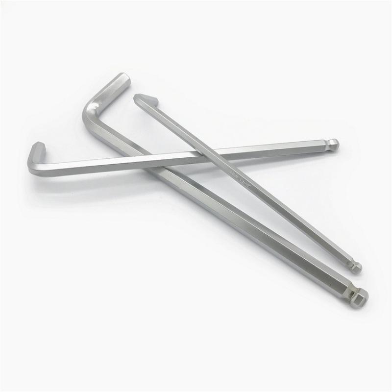 L-Shaped Ball End Hex Key Set: 3-19mm, 6-Point.