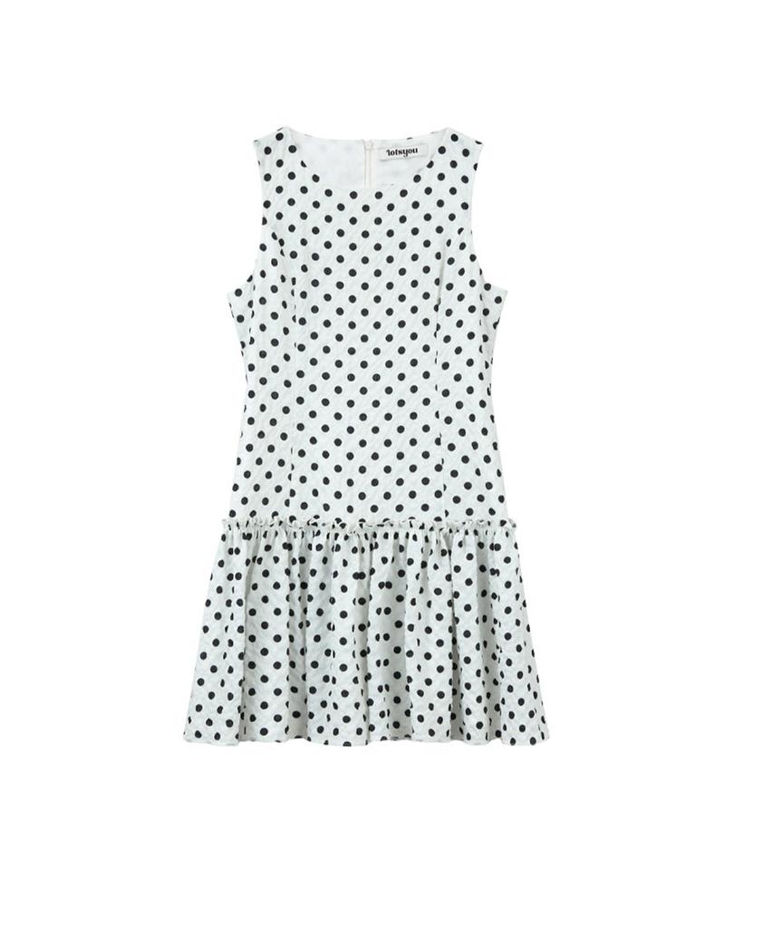 LOTSYOU Lotsyou_Darlene Mini Dress White