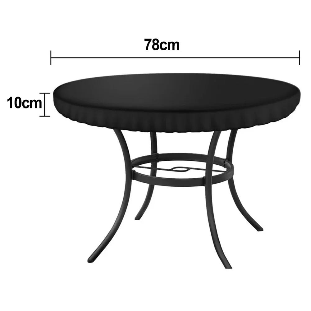 

Heavy-Duty Cover Outdoor Table Cover Outdoor Furniture Protection 210D Oxford Fabric Adjustable Drawstring Easy Maintenance