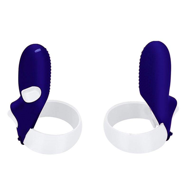 VR Accessorie Helmet Protective Cover For Oculus Quest Touch Controller With Knuckle Strap Handle Grip For Oculus Quest