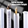 Shatterproof Plastic Writing Brush Storage With Customizable Sections For Different Sized Writing Brushes