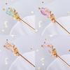 Hanfu Accessories Metal Chinese Style Hair Accessories Hair Chopsticks Hair Stick Metal Hairpin