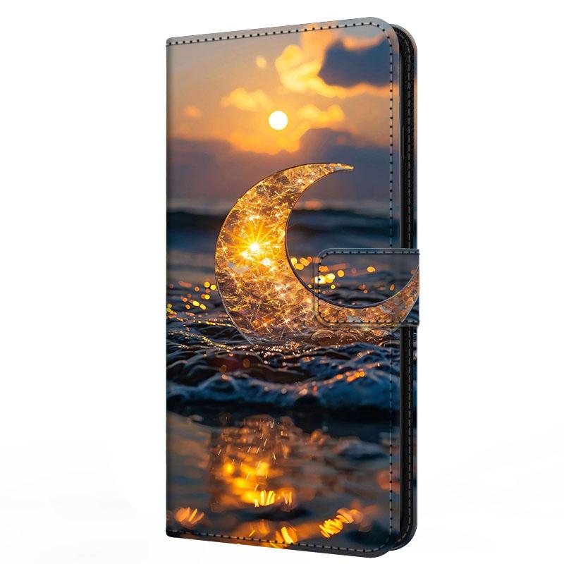 For Samsung A16 Magnetic Wallet Shell Relief Capa Leather Case Protector Book Flip Cover Galaxy A06 A56 A26 A36 A 16 06 56 36 26