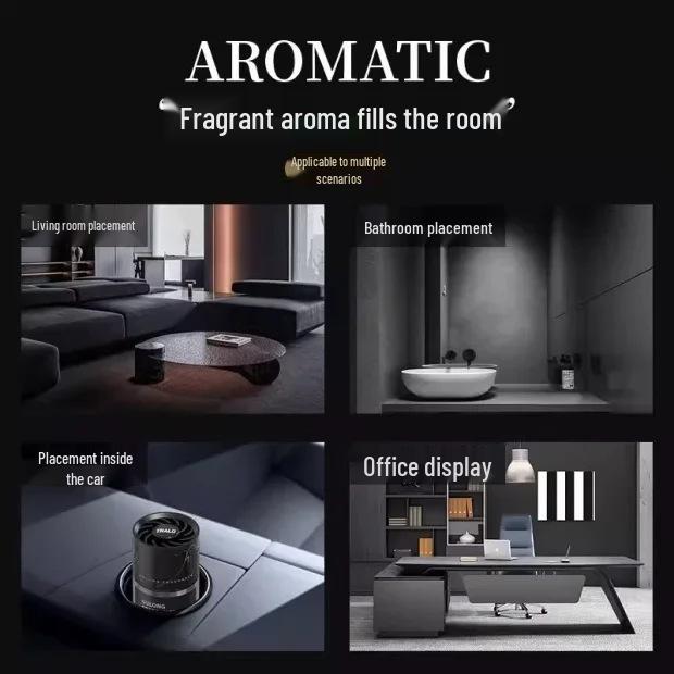 Car Aromatherapy: Long-Lasting Fragrance for Men's High-End Interiors, Odor Removal, Fresh Scent.