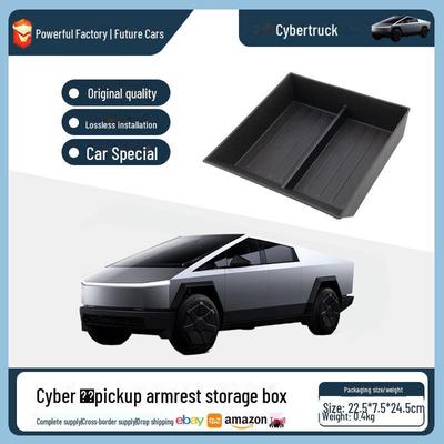 Se potrivește cutiei de depozitare inferioară pentru cotieră Cybertruck și depozitării pentru consola centrală