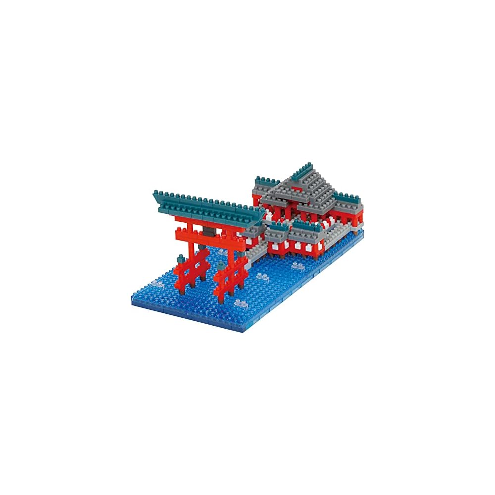 Nanoblock Iwashima Shrine Torii Gate Building Set 150 Pieces Educational Toy