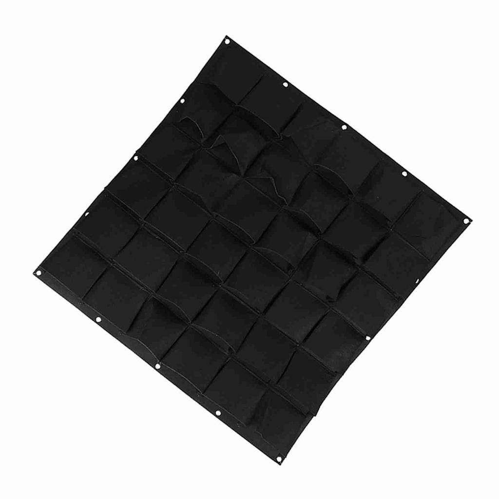 36 Kets   Planting Bags Outdoor Wall Vertical Greening Planter Green