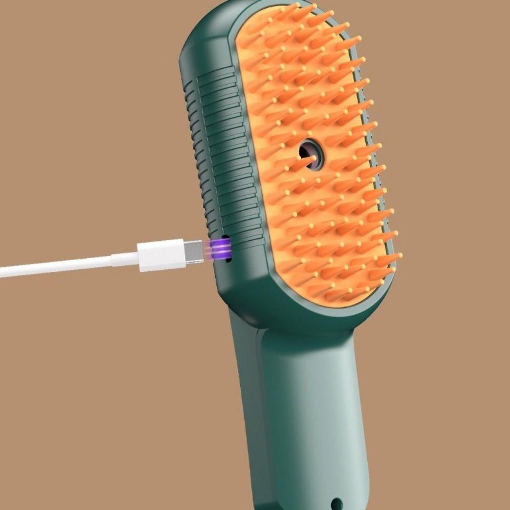 Steam Spray Function Pet Cleaning Spray Comb Cat Massage Comb  For Hair Removal And Detangling