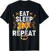 Eat Sleep BMX Repeat - Cyclist Bike Bicycle T-Shirt