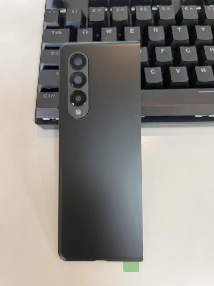 Rückglas Ersatz Gehäuseabdeckung für Samsung Galaxy Z Fold3 Fold 3 Rückseite Rückglas Hülle + Werkzeuge