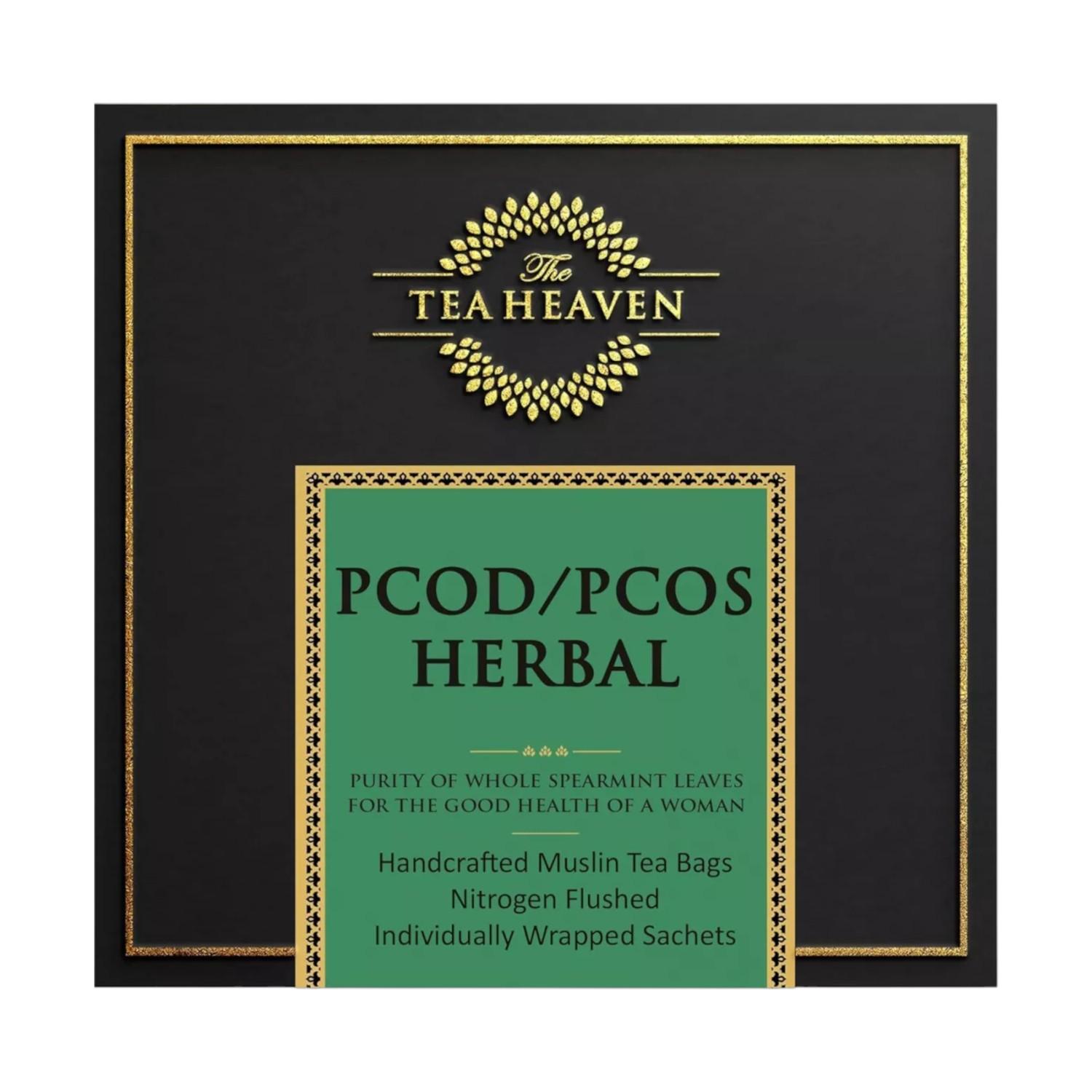 

Травяной чай для женщин (25 пак), PCOS/PCOD Herbal Tea, Tea Heaven