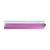 Foldable Ruler Kids School Supplies Aluminum Alloy Construction With Smooth Collapsible Mechanism Safety Edges