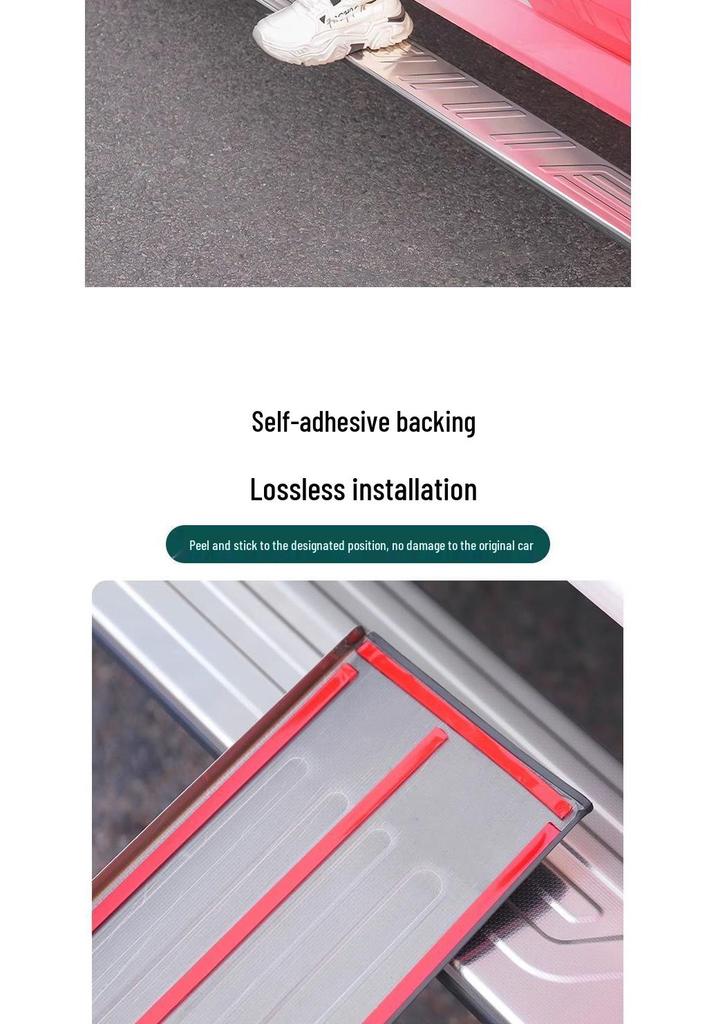 Tank 500 hi4t/Z Electric Foot Pedal Stainless Steel Protective Cover Panel